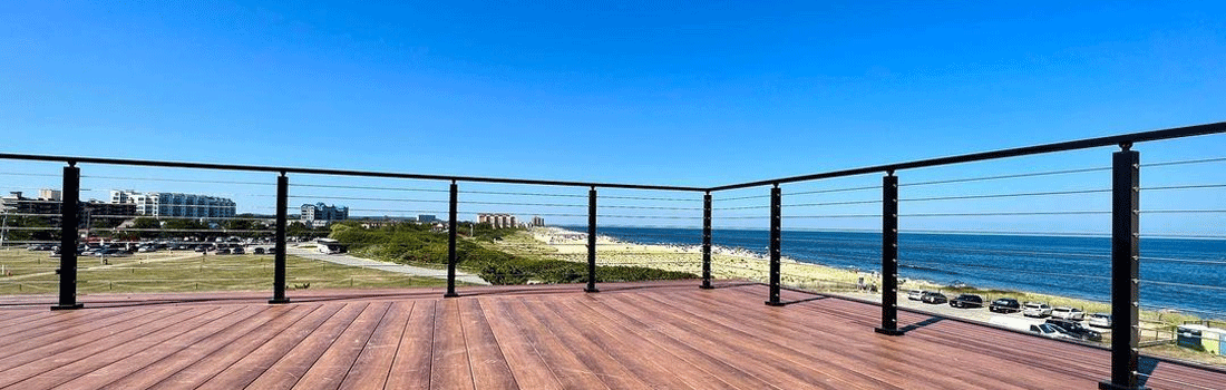 Stainless steel guardrail