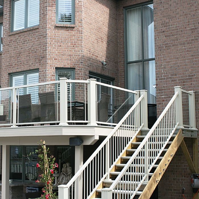 Aluminum Alloy Frame And Glass Panel Railing Design Outdoor Terrace Aluminum Alloy Balustrades