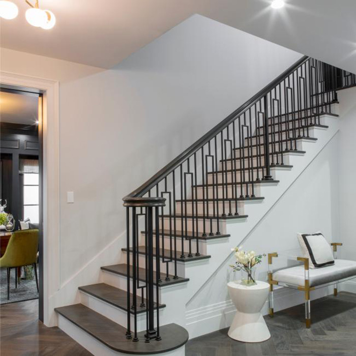 Classical High Quality Wrought Iron Railing Used for Villa Staircase