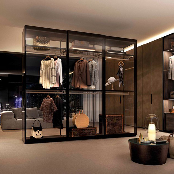 High Quality Residential Live Room Wardrobe Custom