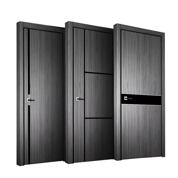 Nice Design Solid Wood Door Hot Sale Teak Solid Wood Door